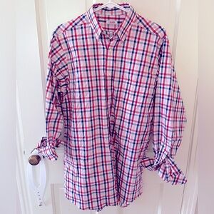 IZOD mens long sleeve dress shirt